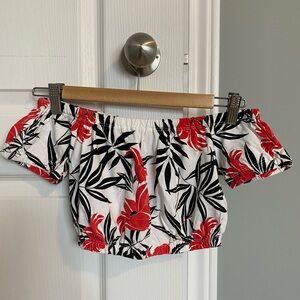 Aritzia Wilfred over the shoulder top